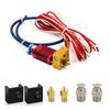 Creality Upgrade Ender 3 Hotend, Assembled Extruder with PTFE Tubing for Creality Ender 3 Pro/Ender 3 V2 Hot End Kit