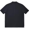 Li Ning Sports Casual Simple Solid Color Loose Polo Shirt Men Shirts Black ASHV259-1