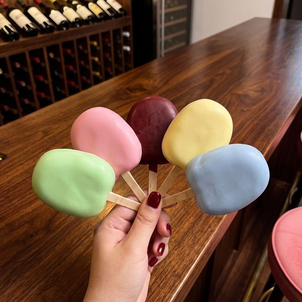 Popsicle Simulated Popsicle Squeeze Toy Slow Rebound Chocolate Ice Cream Squeeze Toy Kids Gift
