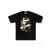 Heavyweight 260g Cotton Graphic Tee Men - Oversized Streetwear T-Shirt With Cartoon Ape Head Print Casual Wear