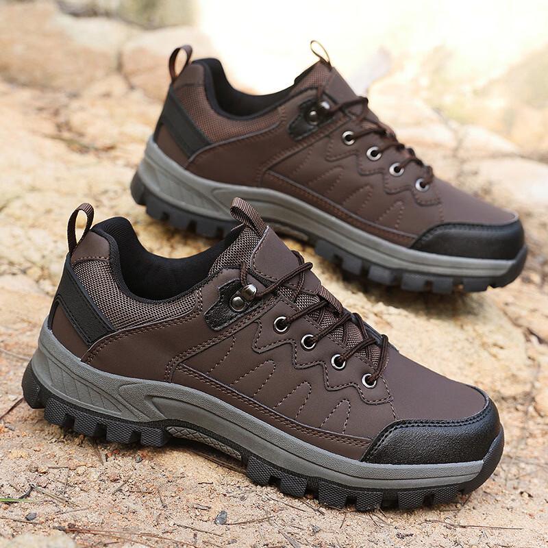 Alliance Messenger Men s Lightweight Leather Outdoor Shoes 39