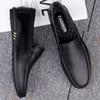 Scarpe Casual da Guida da Uomo di Marca di Lusso Comfort Mocassini da Uomo Piatti in Gomma Resistente all'Usura Scarpe da Uomo Moda in Vera Pelle Slip-On