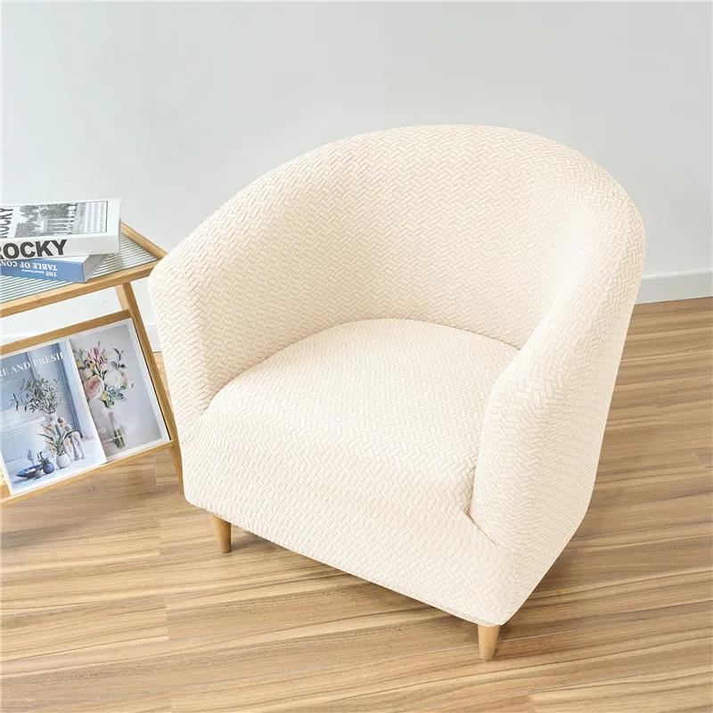 1Pc Club Sofa Cover Elastic Spandex Single Armchair Cover All-Inclusive Relax Tub Chair Covers For Bar Home El