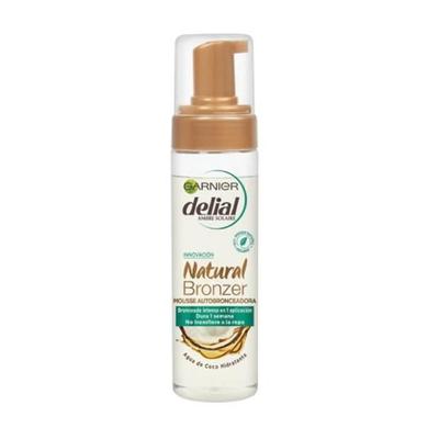 Self-Tanning Mousse - DELIAL - Natural Bronzer - 200ml - Hypoallergenic - Mousse Texture