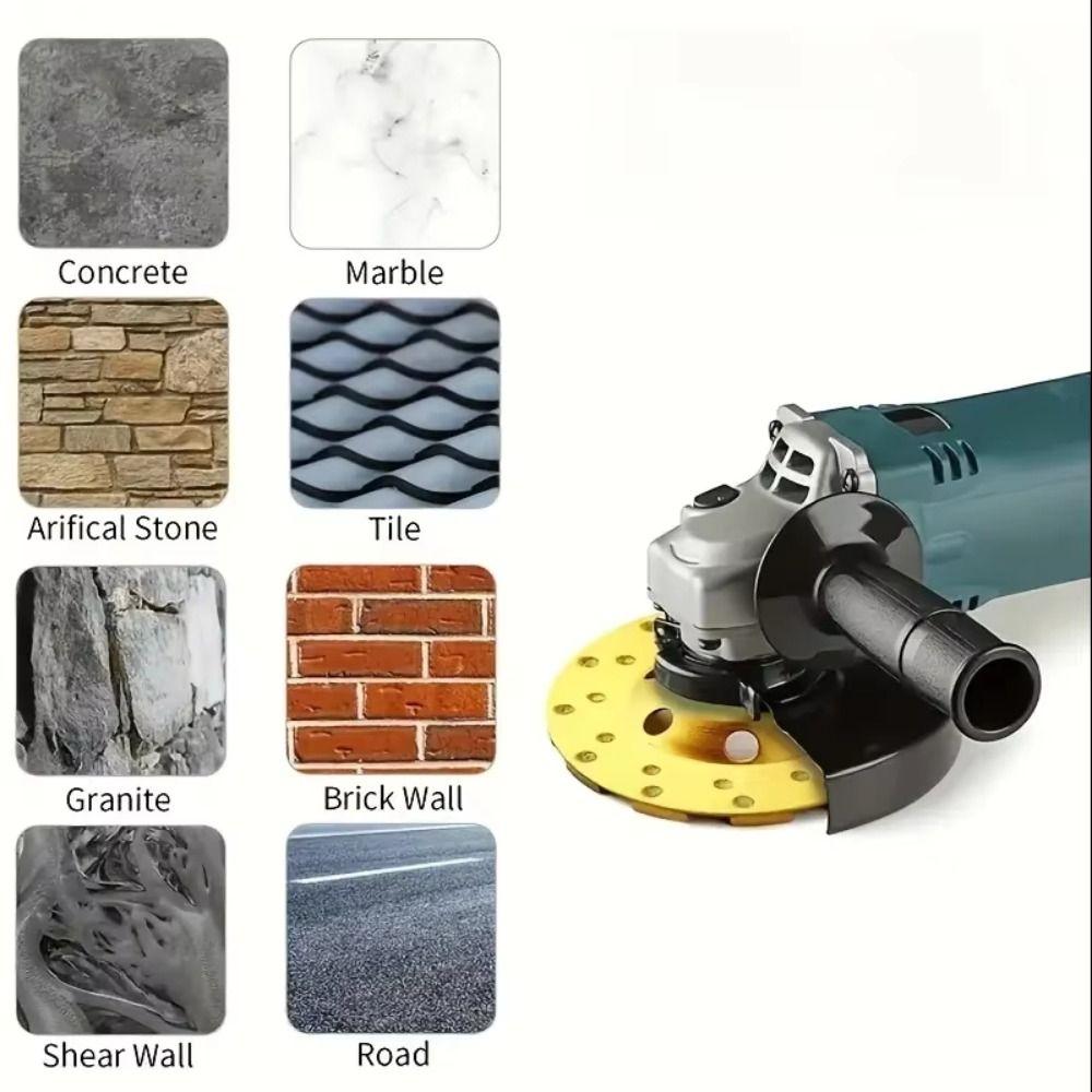 Ceramic Bond  Grinding Cup Wheel Heavy Duty Concrete Grinding Disc  Stone Polishing