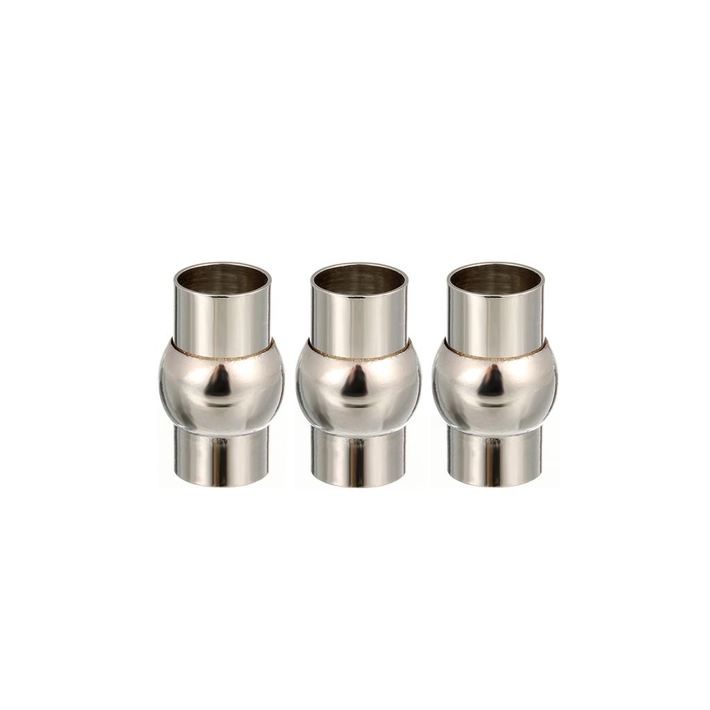 10pcs Strong Magnetic Clasps Metal Ball Magnet Buckle End Clasps Connectors For DIY Jewelry Making Bracelet Necklace Accessories