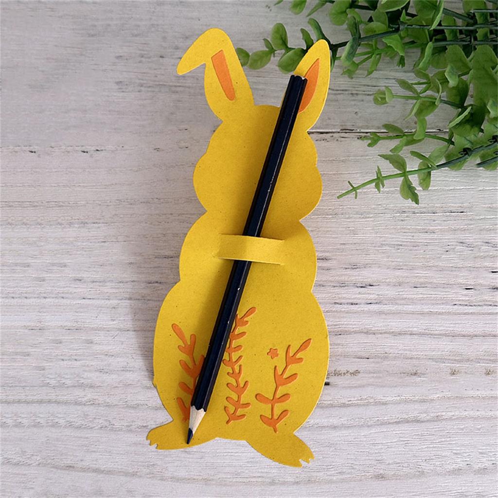 Animal Rabbits Shape Cutting Dies Scrapbooking Die Cut Templates Carbon Steel Cutting Dies for Scrapbooking Card Making