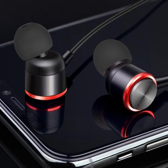 Fone de Ouvido com Fio Ruído Fone de Ouvido Plugue de 3,5 mm Cancelamento Intra-auricular Transmissão Estável Headset com Fio