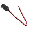 12V Universal Car Cigarette Lighter Charger With 30Cm Cable 10A/15A/20A Female Socket Plug Connector Adapter