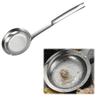Fine Mesh Oil Strainer Spoon, Multifunctional Kitchen Tool for Removing Grease and Foam, Stainless Steel Colander Spoon, Food Oil Strainer