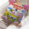 Classic T-Tamagotchi Cut Friend Game Pillow Covers Cartoon Sofa Decorative Home Double-Sided Printing Short Plush Cute Cushion