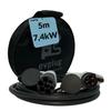 Câble De Recharge - Evplug - Type 2 - Type 1 - 5m - 7,4kW - 32A