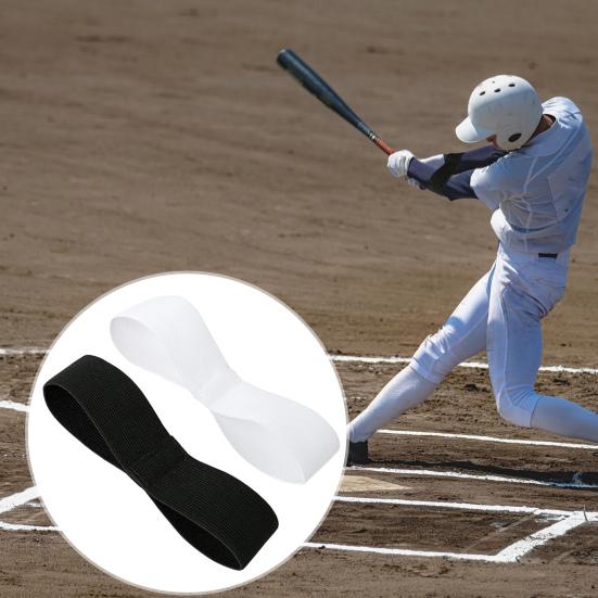 Baseball Swing Trainer Band High Elastic Wear Resistant Soft Widened Design Softball Baseball Swing Training Band Accessory