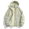 Unisex Lockere Passform UV-Schutz Windjacke Sommer Outdoor Mode Dünne Jacke Atmungsaktiv Schnelltrocknend Anti-UV Nylon Klettern