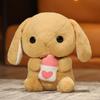 Cute Long-eared Rabbit Doll Plush Toy Little White Rabbit Rabbit Doll Girl Sleeping Doll Birthday Gift