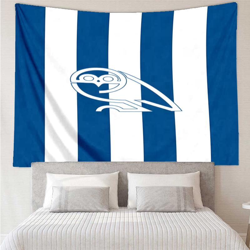 Sheffield Wednesday F.C. Tapestry, Wall Hanging Tapestry, Pattern Tapestry for Dorm Bedroom Living Room Wall Art Photography Backdrop