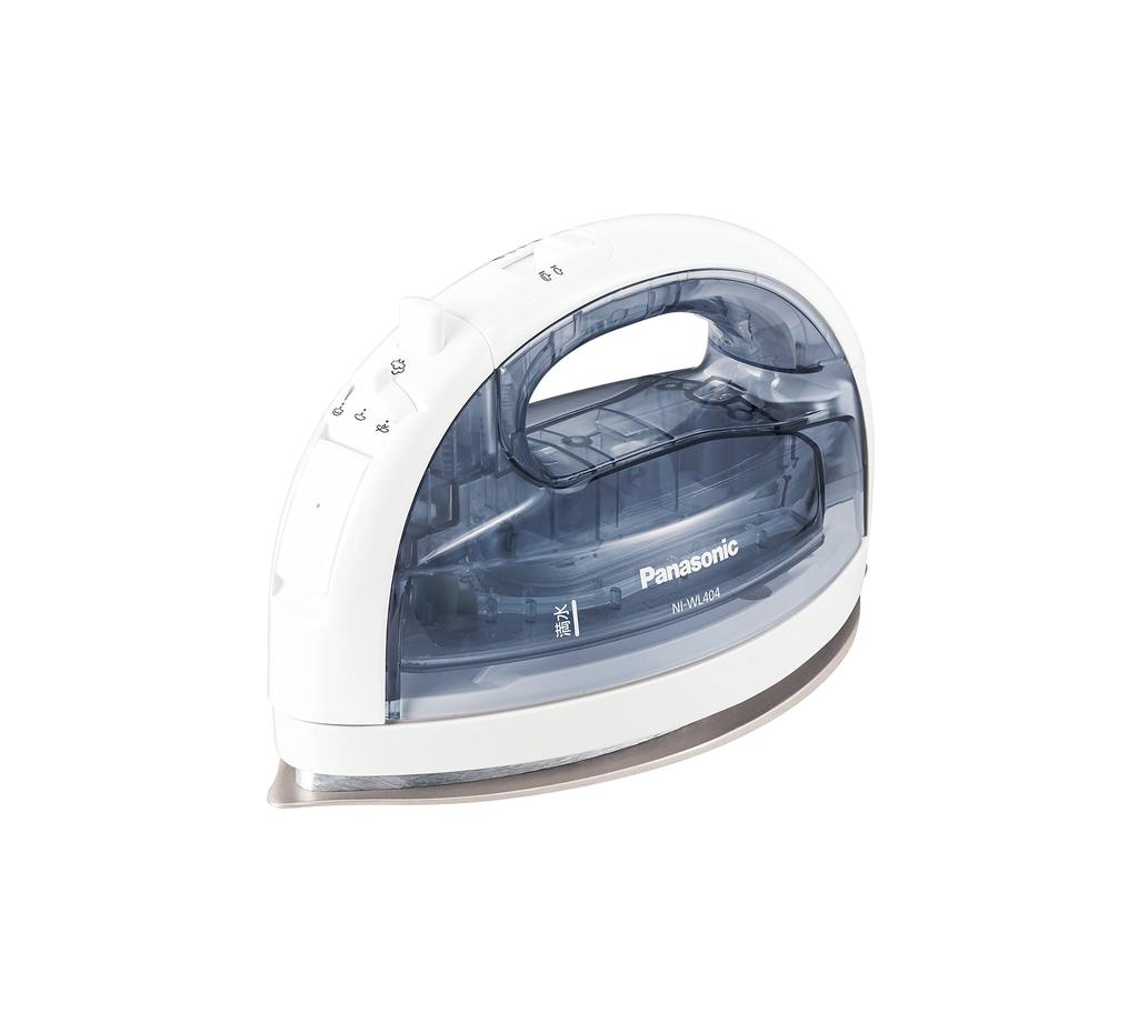 Panasonic Cordless Steam W Head Iron Clear Gray NI-WL404-H