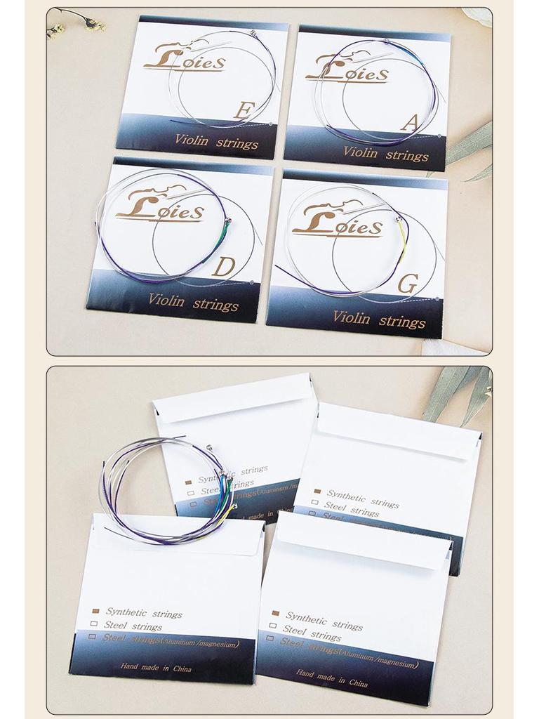 Lois Nylon Violin Strings: Exam & Performance Grade Set