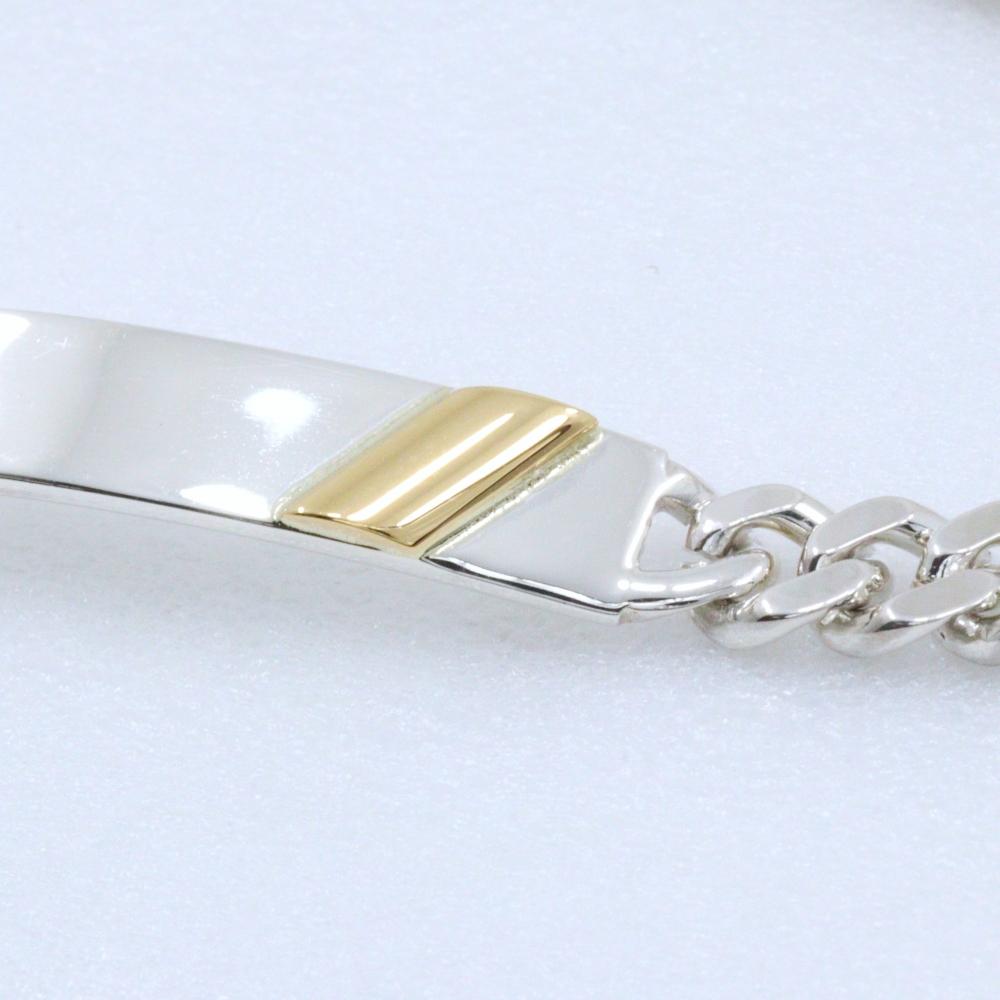 Kihei Bracelet Silver925/K18 yellow gold 16.2g unisex Used