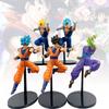 Exquisite Dragon Ball Z Super Saiyan Goku And Gohan Battle Model Anime Figurine Set