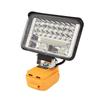 Smart Cordless LED Working Light for Outdoor Activities Utilizing a For 20V Battery and Offering Dual USB Outputs