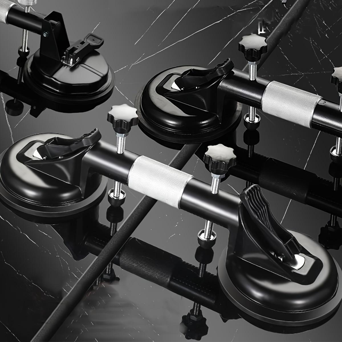 

Присоска Сверхпрочная Алюминиевая Вакуумная Пластина Ручка Стеклянный Кронштейн Крюк, Используется для Перемещения Больших Стекол/Плитки Подъемники/Инструменты для Удаления Вмятин чёрный