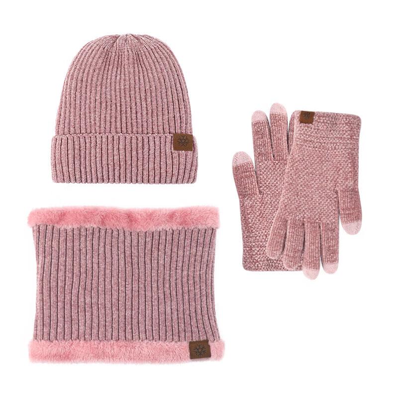 XiHong Winter Warm Hat Scarf Glove Set