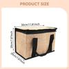 Delivery Bag with Zipper Handle for And Cold Meals Carrying