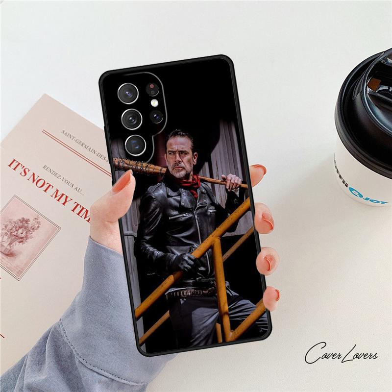 Negan Walking Dead phone case For Samsung Galaxy S24 S25 S23 S22 Ultra Note 10 20 Plus S20 S21 FE Cover