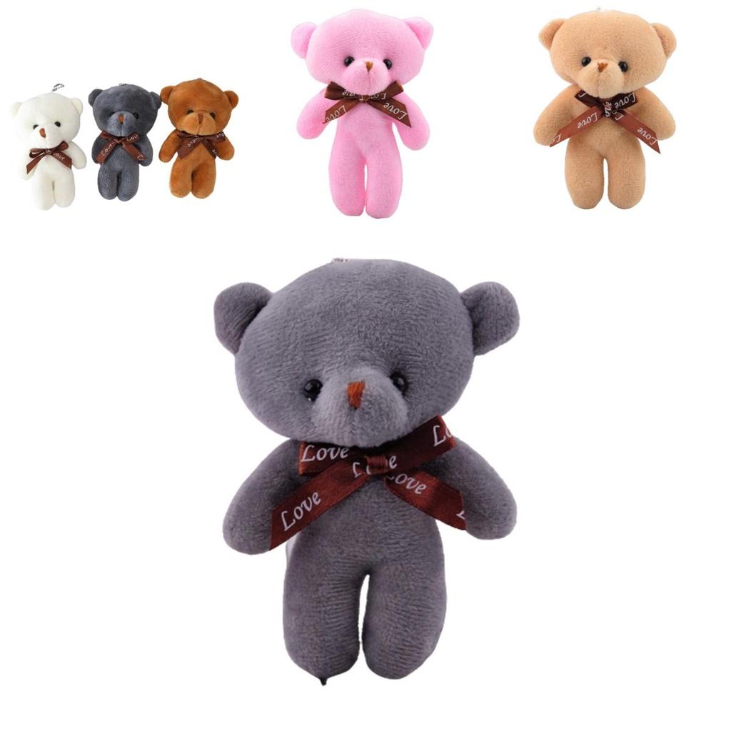 Charming Teddy Bear Stuffed Doll Keychain For All Ages