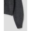 Anggae Twisted Moss Pullover Dark Gray