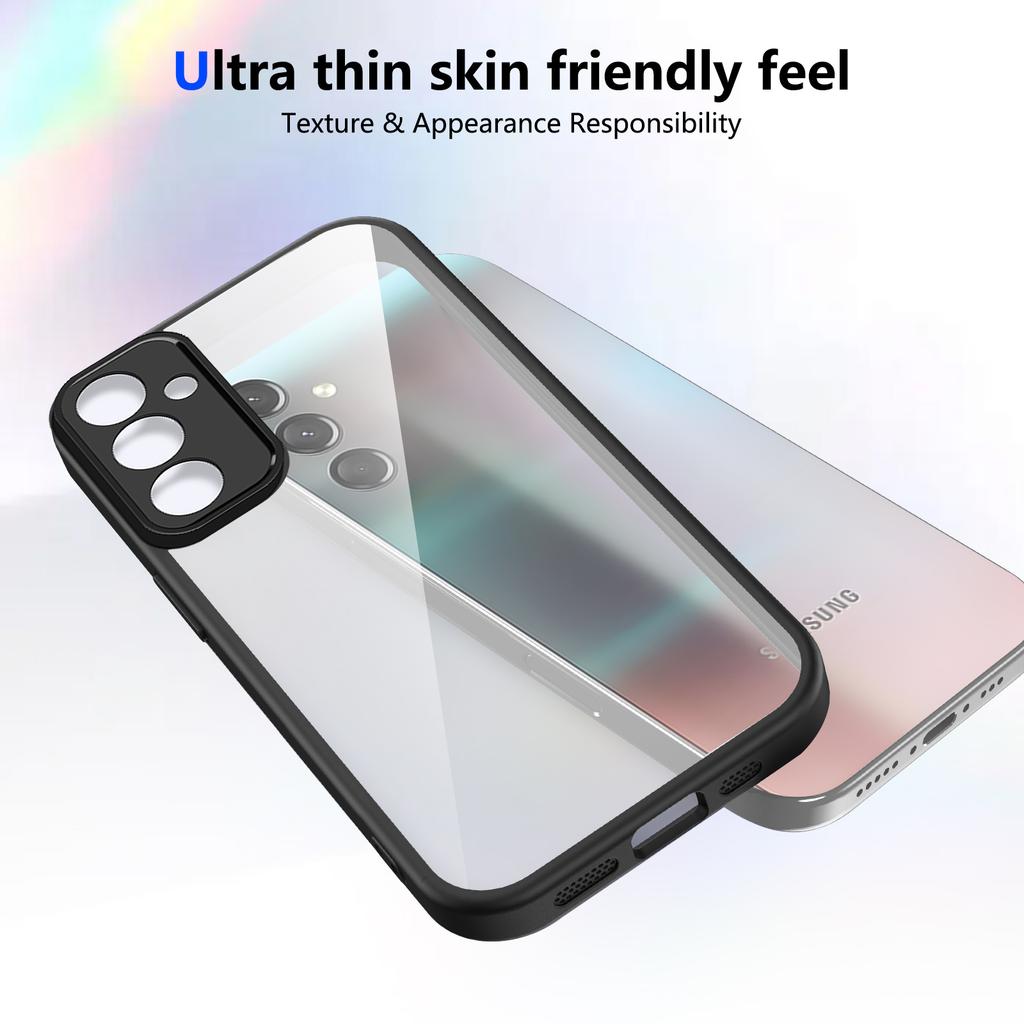 For Samsung Galaxy A24 Case Galaxy A24 4G Phone Case Galaxy A24 4G Cover Air Cushion Silicon Bumper Clear Matte Back Cover Hard