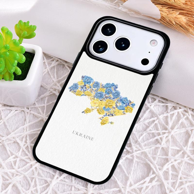 U_kraine Flag soft Shockproof Phone Case for iPhone 17 Air 16e 15 11 12 14 13 Pro Max Cover Coque