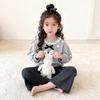 Stilvolles Hoodie-Set im koreanischen Stil für Kleinkinder & junge Mädchen – Lässige Frühjahrs-/Herbstmode