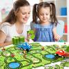 48PCS Puzzle Race Track Car Set for Toddlers Kids Boys, Toddler Toys Gifts for 3 4 5 Year Old Boys and Girls, Floor Puzzle Tracks Car Toys for Ages