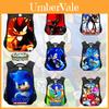 Nieuwe Sonic Kinderrugzak Voor Jongens En Meisjes Cartoon Trendy Schooltas Middelgroot 20-35l Inhoud