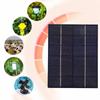 5.5W 6V Portable Polycrystalline Silicon Solar Panel with DC Port for DIY Battery Charger