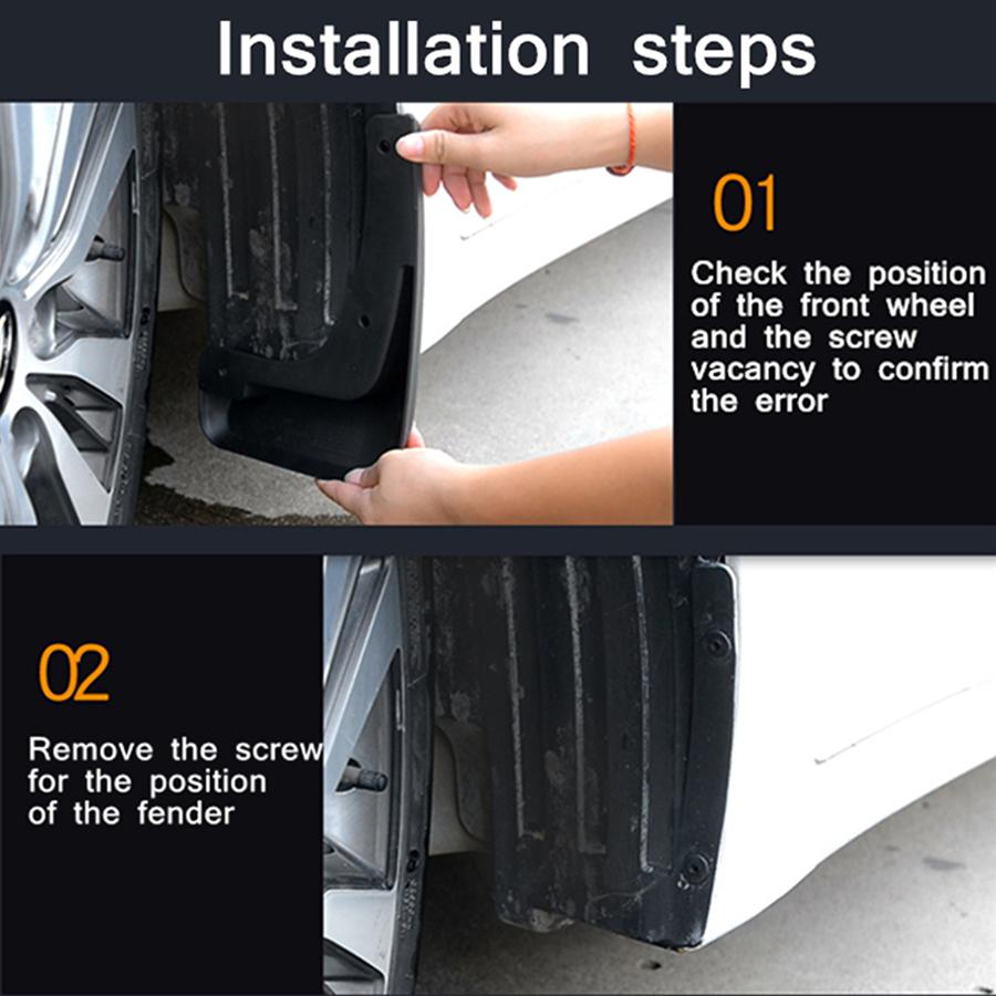Mudflaps Mus Flap Splash Guards Mudguards Fit For Toyota Corolla 2014 2015 2016