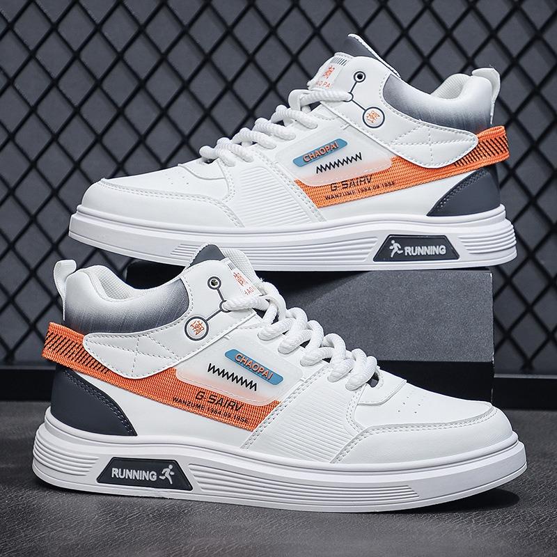 Herbst neue High-Top Herren Board Schuhe Freizeitschuhe vielseitige Studentenschuhe Modetrend Herrenschuhe