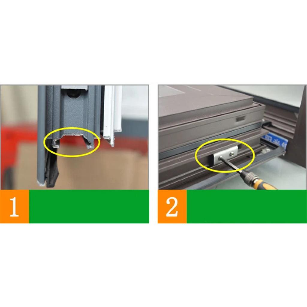 Inside Adjustable Stainless Steel Aluminum Window Sliding Wind Bracing Limiter Two-Link Angle Controller Window Wind Support