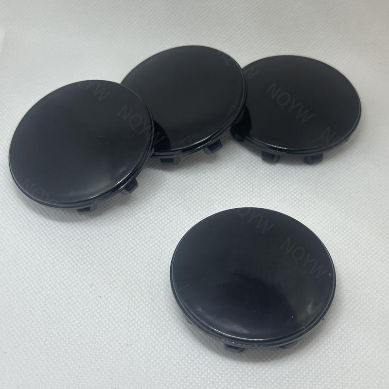 4 Teile/los 58mm Auto Rad Center Hub Cap Schwarz Kein Logo Radkappe Abdeckung Zubehör Für KIA Sportage Sorento Rio K5 Optima Für Hyundai