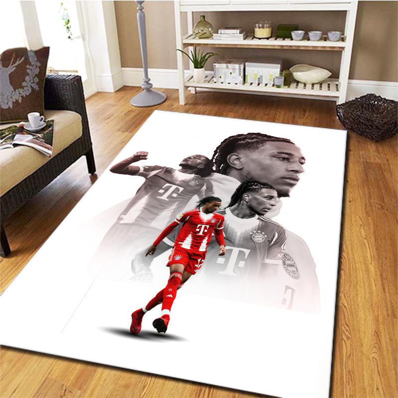 Bayern Munich Michael Olise Carpet Rug For Living Room Bedroom Home Sofa Decoration Kids Play Nonslip Floor Mat
