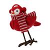 Christmas Decoration for Home Redness Simulated Birds Figurine Winter Birds Christmas Table Top Featherlys Friend 6XDE
