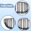 Car Front Hood Kidney Grill Grilles Sport Double Slats Grille Reliable Replacement for