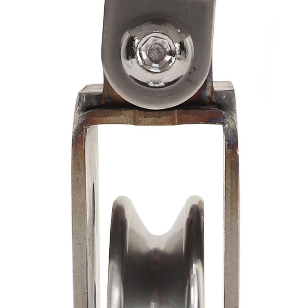 Pulley Wheel Bidirectional Rust Proof Silent Rotation Traction Wheel for Fitness Pulley System Equipment Aluminum