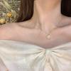 Shijia Pearl Necklace Women's Niche Light Luxury Design High-end Temperament Collarbone Chain Neck Chain Sweater Chain Bead Chain