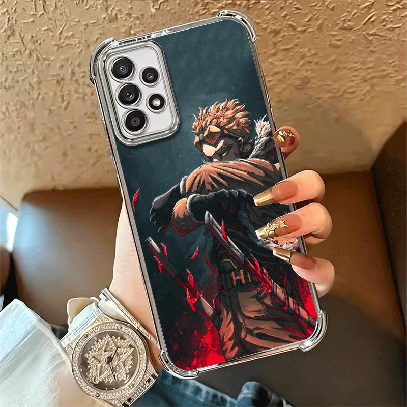 MHA My Hero Hawks Weiche Handyhülle für Samsung A17 A27 A07 A37 A57 A16 A56 A15 A55 A14 A54 A13 A53 A26 A36 A25 A35 A24 A34 A23 A3