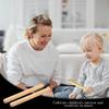 1 Pair Drumstick Percussion Rhythm Sticks Musical Gift Wood Rhythm Sticks Musical Instrument Classical Rhythm Sticks