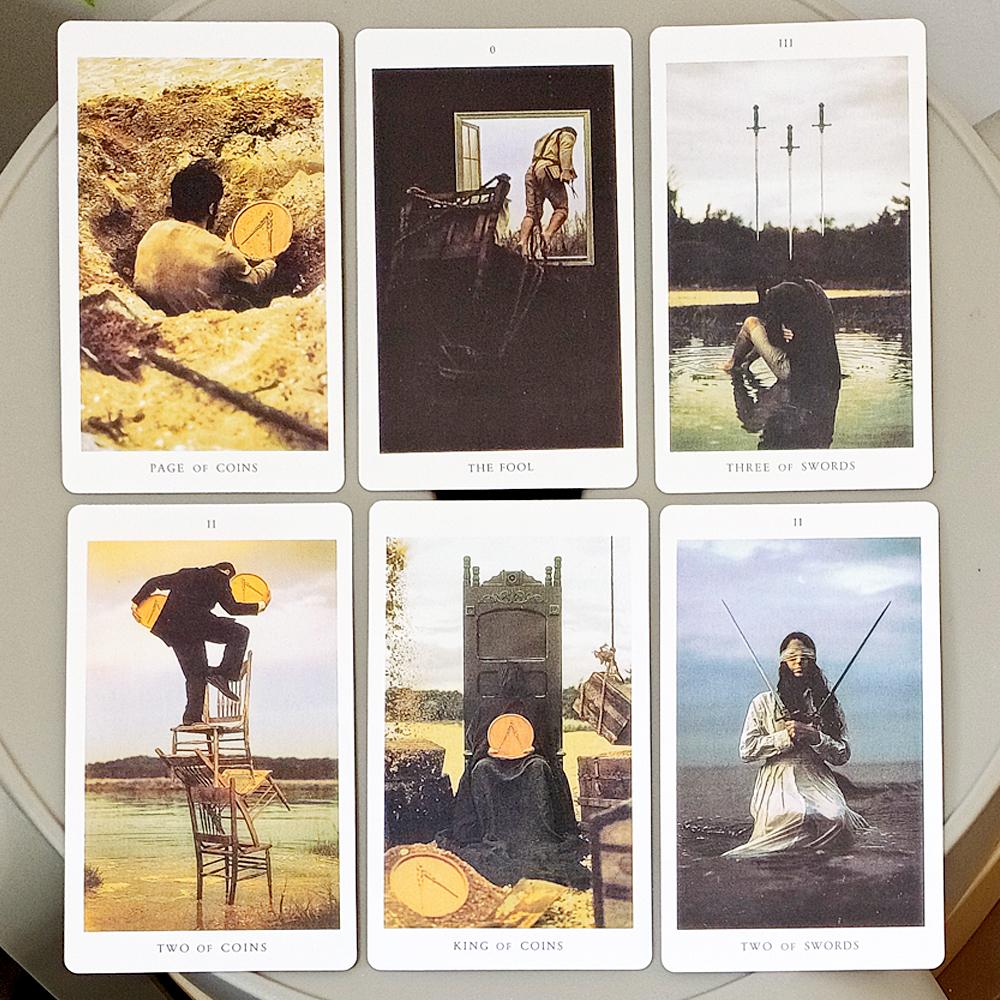 10.3*6cm The Somnia Tarot Deck - 78-Card Surrealist Photography Tarot Deck for Divination, Meditation, and Collection