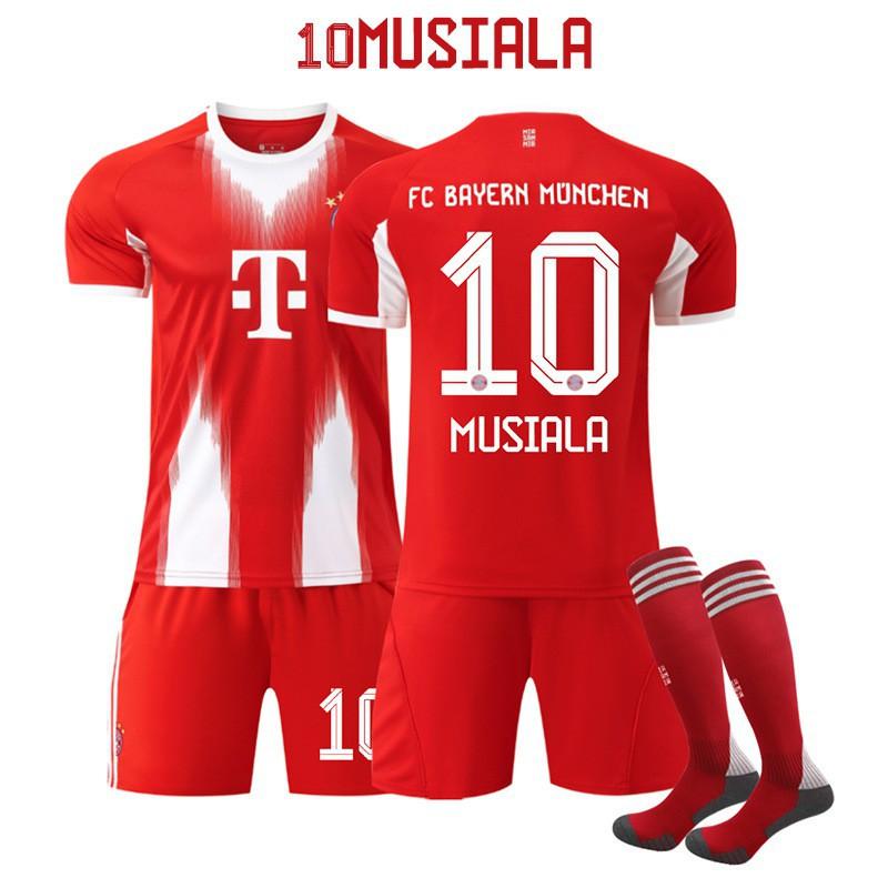 2526 Bayern Domácí 17 Ollise 6 Kimish 9 Kane 10 Musi 14 Dias Fotbalový dres Set